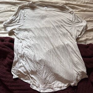 Old Navy Luxe Beige Tee